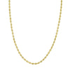 3.70mm Puff Mariner Chain with Lobster Lock