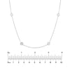 Disc Stations Adjustable Necklace