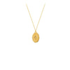 North Star Medallion Necklace with Diamond