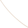 Adjustable Cable Chain Necklace with Slider