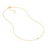 Small Bead Pendant Necklace