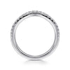 14K White Gold Diamond Matching Wedding Band