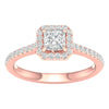 14K 1.00Ct Certified Lab Grown Engagement Ring