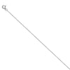 Sterling Silver 0.75mm Pendant Rope Chain