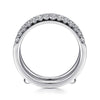 14K White Gold Diamond Ring Enhancer
