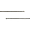 Sterling Silver 4.40mm Foxtail Chain Bracelet