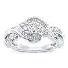 10K 0.25Ct Diamond Ring