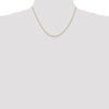 10K 1.75mm Diamond-Cut Rope Chain