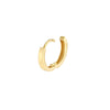 Square Tube Mini Hoop Earrings