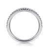 14K White Gold Diamond Matching Wedding Band
