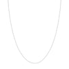 1.25mm Square Wheat Chain with Slider Bead