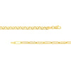 50/50 Paper Clip + Rolo Chain