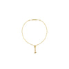Mini Sliding Bar and Bead Bolo Bracelet