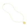 Cutout Cross Medallion Necklace