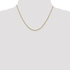 14K 1.5mm D/C Cable Chain