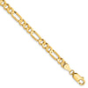 10K 4.5mm Concave Figaro Chain