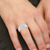 10K 0.13Ct Diamond Mens Ring