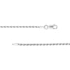 Sterling Silver 2mm D/C Rope Chain