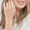 Diamond-Shaped Flat Link Chain