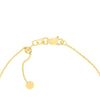 Five Center Disc Station Chain Bracelet