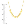 Flat Teardrop Necklace