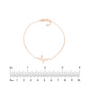 Heartbeat on Chain Adjustable Bracelet