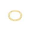 Mini ID Plate Curb Chain Ring