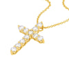 Diamond Cross Pendant (3/4tcw)
