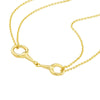 Double Strand Horse Bit Necklace