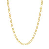 2.45mm Hollow Beveled Figaro Chain