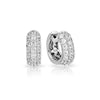 Pave Square Earrings