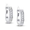 10K 0.06Ct Diamond Earring