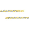 Two-Tone Braided Snake Chain
