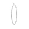 2 X 40mm DC Florentine Hoop Earrings