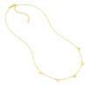 Mini Inverted Triangles Adjustable Necklace