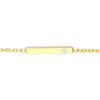 Staple Bar with Diamond Adjustable Choker