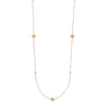 Long And Lovely R/p Bead W/cz Stat Neck