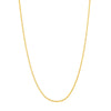 0.85mm D/C Round Wheat Chain with Lobster Lock