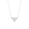 Triangle Drop Adjustable Necklace