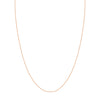 1.15mm Square Wheat Chain with Slider Bead