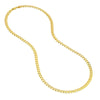 5.7mm Concave Cuban Curb Chain with Lobster End Caps