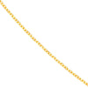 D/C Cable Chain Necklace with Slider Bead