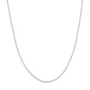 0.55mm Box Chain with Spring Ring and Q-Tag