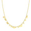 Multi-Disc Drops Adjustable Necklace