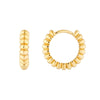 Rope Round Hoop Earrings