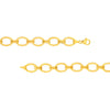 Hollow Oval &amp; Double Link Chain