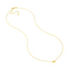 Mini Evil Eye Cutout Adjustable Necklace