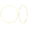 60mm Endless Wire Hoop Earrings