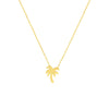 So You Mini Palm Tree Adjustable Necklace