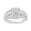 14K WG 1.00CT Diamond Bridal Ring